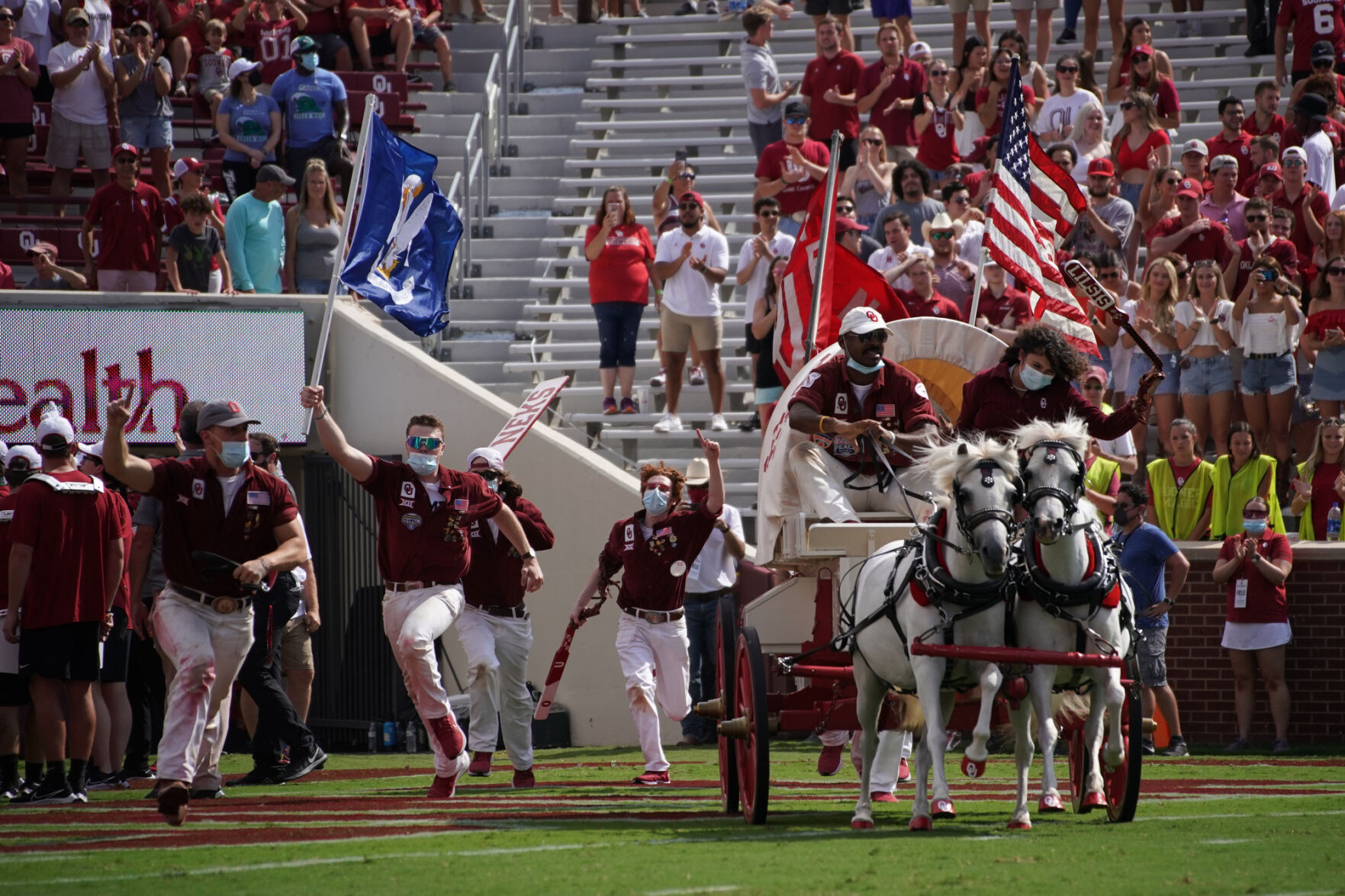 OU RUF/NEKS Louisiana flag